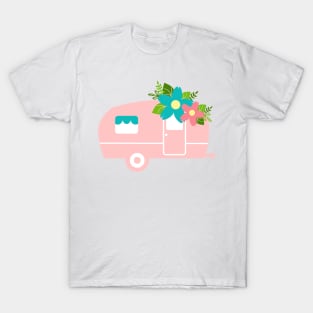 Floral Car Cute T-Shirt